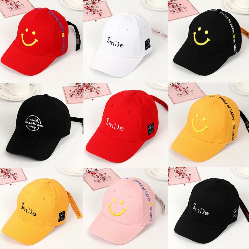 Children's hat male tide spring autumn baby baseball cap boys and girls summer sun hat children sunbathing cap