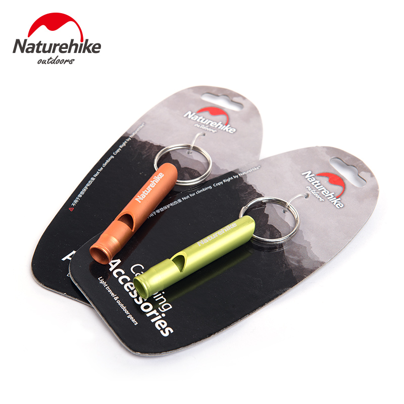 NH Norway customer outpost Whistle Aluminum Alloy whistle ultralight portable key buckle pendant Field camping begging for raw equipment