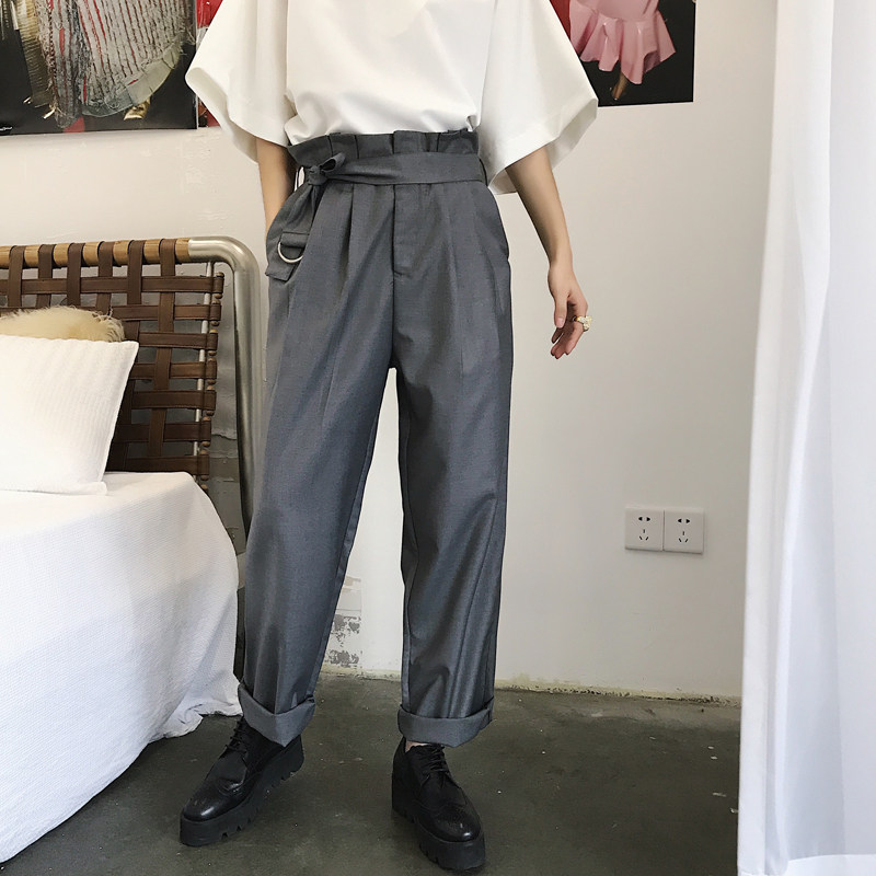 high waist pants for male