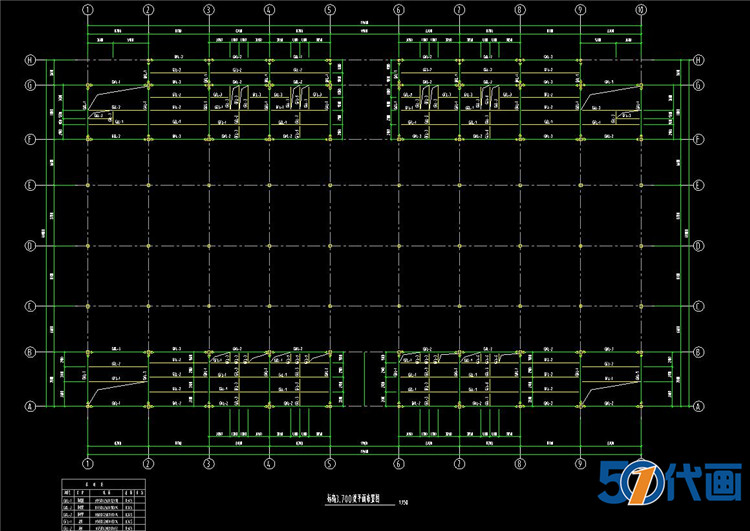 T225农贸市场CAD施工图纸菜市场建筑设计方案文本平面图设...-13