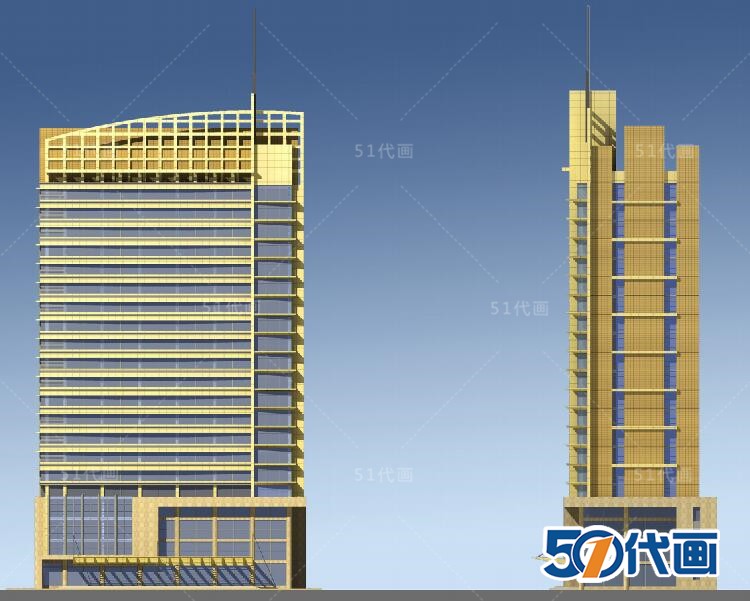 T1952综合医院医疗机构方案文本SU模型CAD施工图平面图纸建...-9