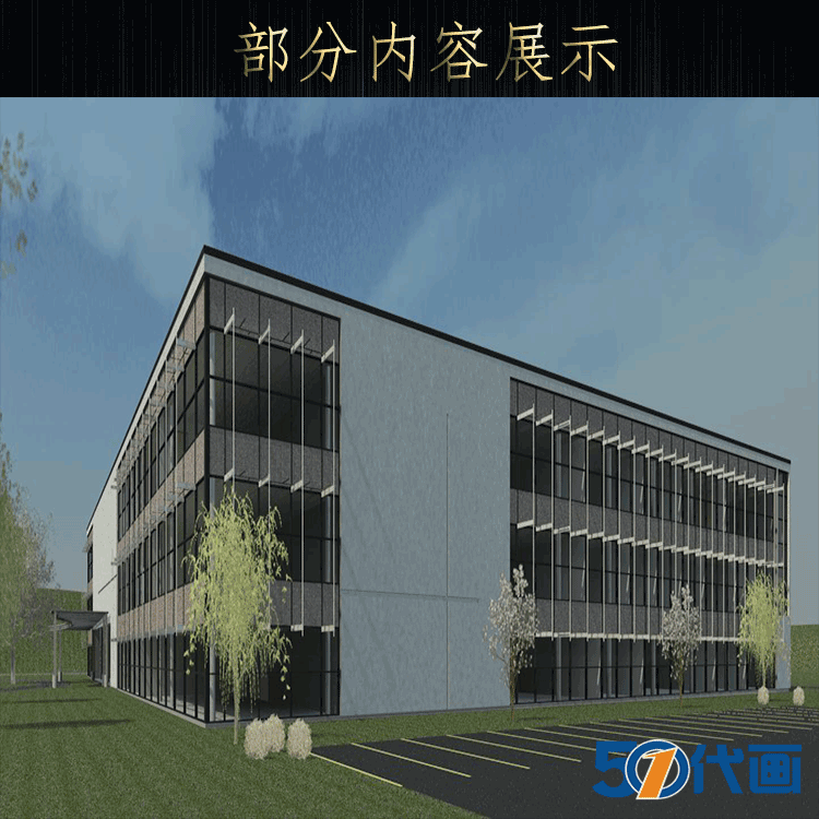 T1732 BIM-Revit小别墅建筑项目模型全套信息室内完整案例素...-3