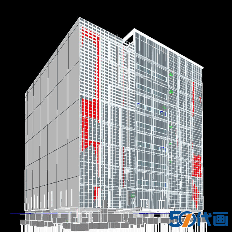 T1732 BIM-Revit小别墅建筑项目模型全套信息室内完整案例素...-6