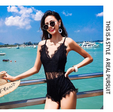 Mùa hè mới gợi cảm ren backless tam giác Xiêm bikini bikini áo tắm nữ mùa xuân nóng bỏng áo tắm nữ đồ bơi 1 mảnh