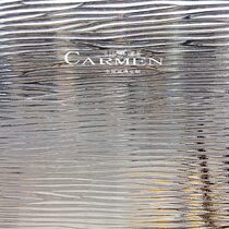 Wood embossed glass tempered glass translucent doors and windows Partition screen Wine cabinet Sliding door Single door Art glass customization