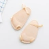 Vớ vô hình nữ chân trước pad chống đau nửa sân pad chống trượt silicone dày cao gót nửa lòng bàn tay vớ vớ phụ nữ - Vớ mắt cá chân quần tất nữ Vớ mắt cá chân