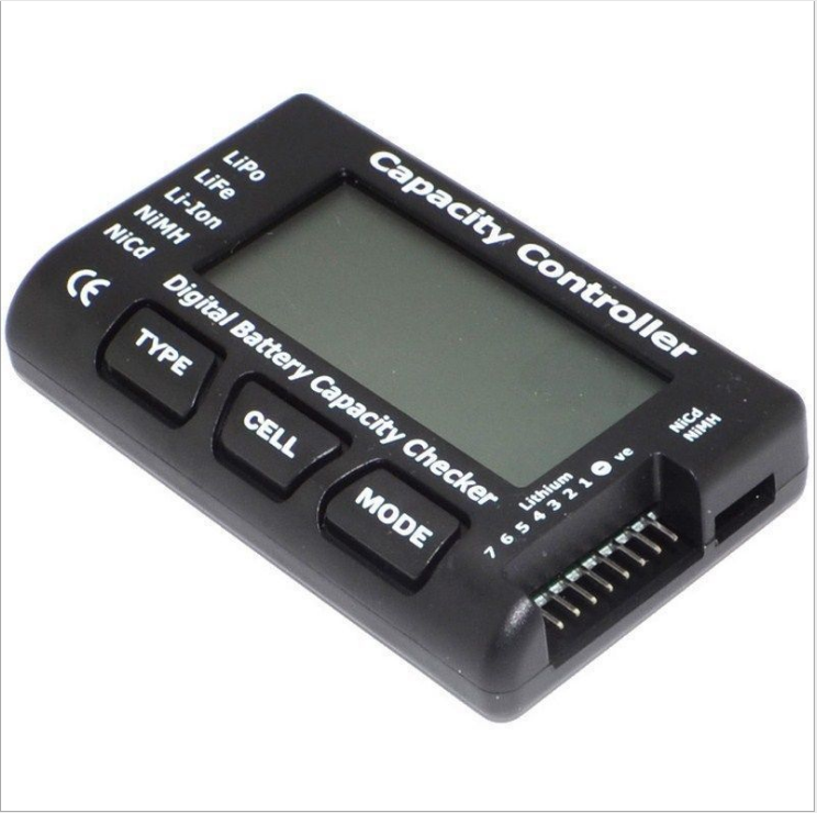 cellmeter7 Voltage Electric Power Display with Balance Functional Lithium Battery Cadmium Battery Detector