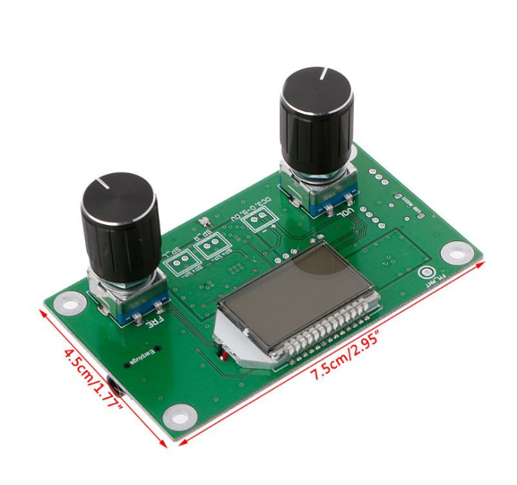 FM Receiver Module 87-108MHz Stereo Output Radio DIY Wireless Audio Campus Broadcast Receiver
