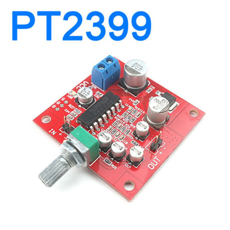 PT2399 microphone reverberation board effect super M65831 mono DC power amplifier pre-stage reverberation board modification accessories