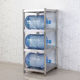 Four/five-layer stainless steel kitchen crevice storage rack width 35/40 cm multi-layer refrigerator gap storage pot rack