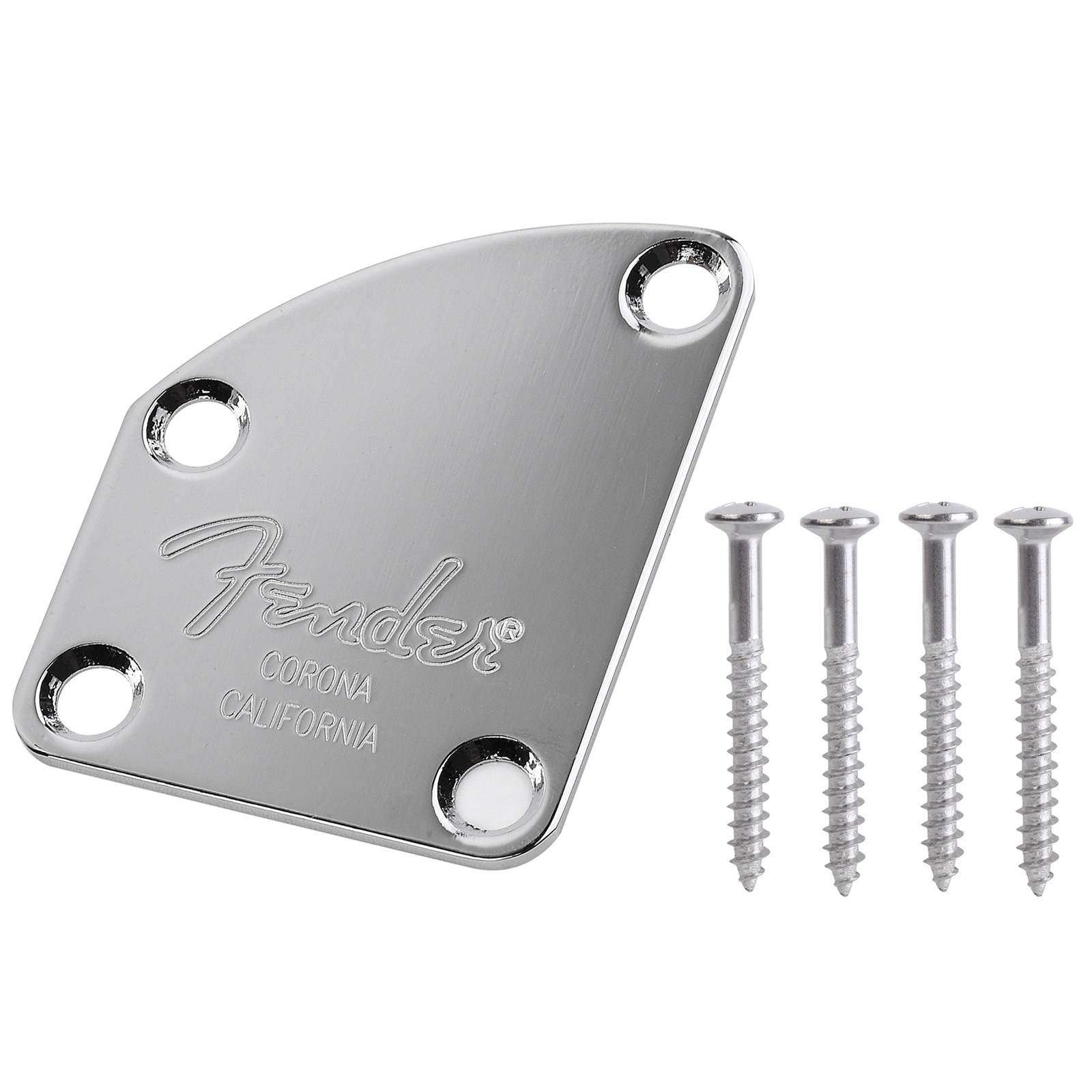 Fender Deluxe Series 4 Bolt Contoured Neck Plate Fit for Strat