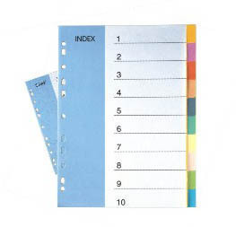 Rich Fast stationery FD-1000A ten pages Colour paper paginated paper Sepp Paper Index Paper a4 Index Classification