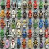 New Ninjago Minifigure Motorcycle Blind Box Assembly Puzzle Building Blocks Children's Cheap Toys Boys' Gifts