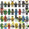 New Ninjago Minifigure Motorcycle Blind Box Assembly Puzzle Building Blocks Children's Cheap Toys Boys' Gifts