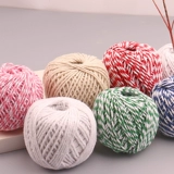 Пельмени хлопковые веревочные пакеты с рисовыми пельмени привязали zongzi crabs и бекон -пищевую пищу.