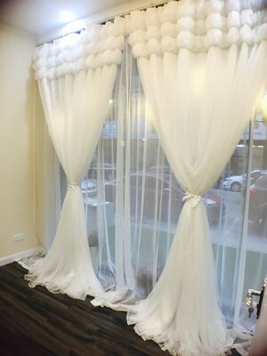Big brand light luxury beautiful princess curtain princess wind curtain lantern style gauze curtain blackout impenetrable bedroom custom curtain