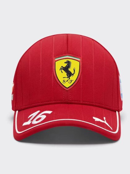 In Stock: Ferrari F1 Team 2026 Hamilton Leclerc Baseball Cap, Racing Apparel, Car Merchandise