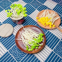 A Bean Sprout Brooch Decoration Bag Clothing Accessories Small Red Book Co-Style Pins Creative Gift Classmates Bestie Lovers