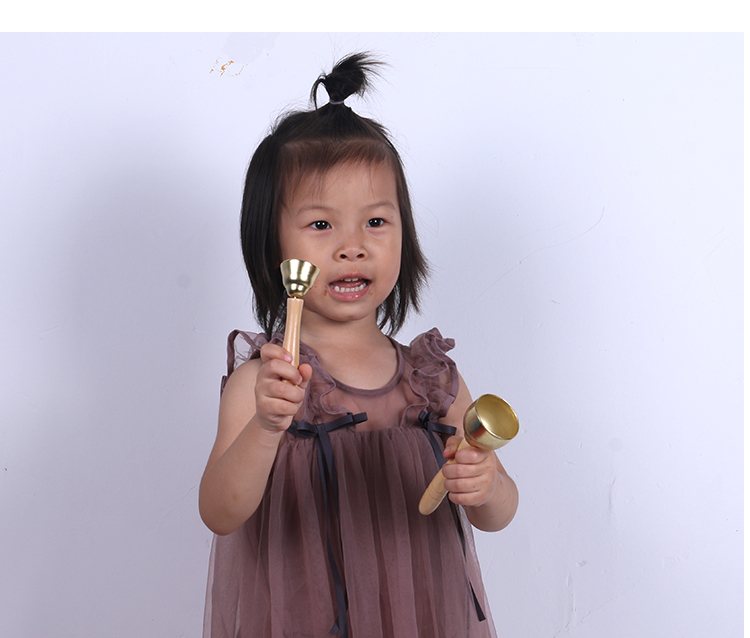 Nhạc cụ Orff đồng chạm chuông trẻ em với đồng hồ cảm ứng giáo dục sớm cơ sở đào tạo đồ chơi bộ gõ hỗ trợ giảng dạy - Đồ chơi nhạc cụ cho trẻ em đàn cho trẻ em
