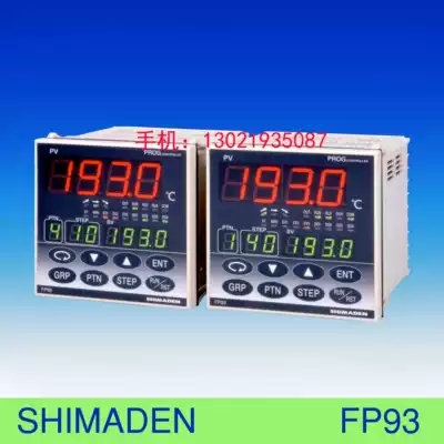 Japan SHIMADEN program temperature control instrument FP93-8I8P8V8Y4I4V-90-0050
