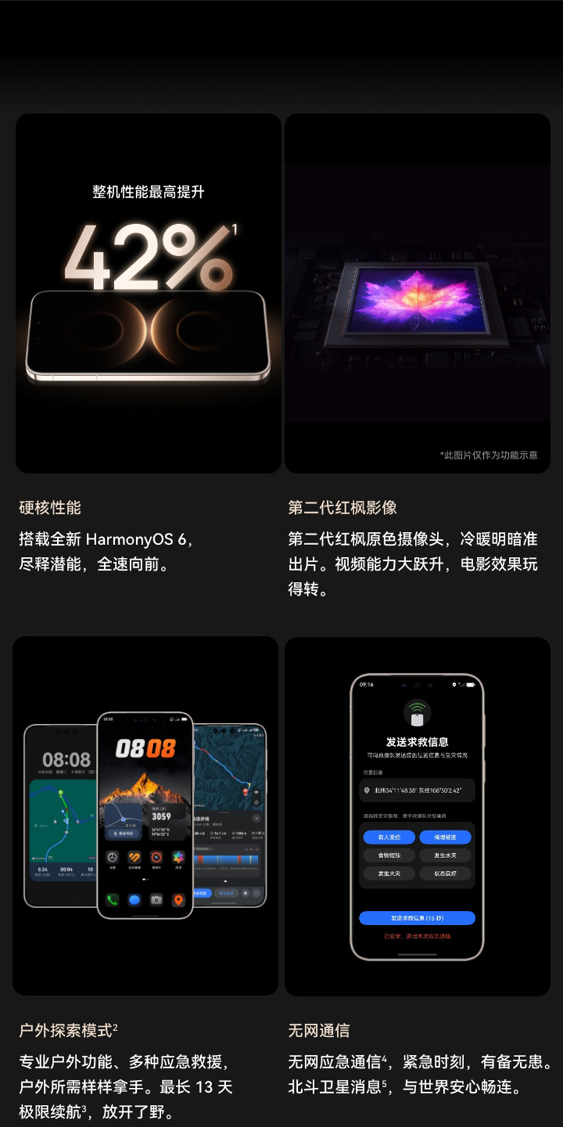 【新品】HUAWEI Mate 80 Pro MAX 第二代红枫影像 鸿蒙AI 户外探索模式 华为直屏鸿蒙智能手机插图2 【新品】HUAWEI Mate 80 Pro MAX 第二代红枫影像 鸿蒙AI 户外探索模式 华为直屏鸿蒙智能手机插图2