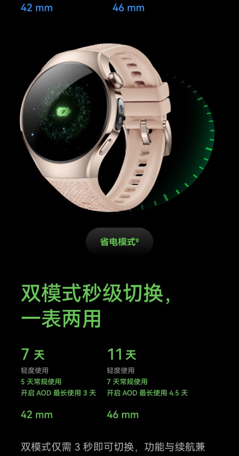 HUAWEI WATCH 十周年款华为手表智能手表X-TAP智感窗一键微体检腕上小艺手势操控esim通信插图31