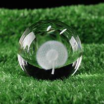 Dandelion Crystal Ball Dandelion Elk Milky Way Galaxy 6cm7cm8cm Crystal Ball Graduation Season Gift