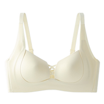 Catman Seamless Underwear Womens Summer Thin 2024 New Hot Style Small Breast Gathering Sexy Beautiful Back Seamless Bra