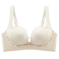 Catman Underwear Womens Small Breast Gathering and Anti-sagging No Wires 2024 New Girl Sexy Fashion Bra