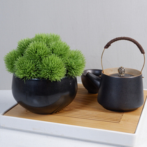 New Chinese style artificial flower ornaments living room home silk flower decoration model room negotiation table hotel bedroom artificial flower placement