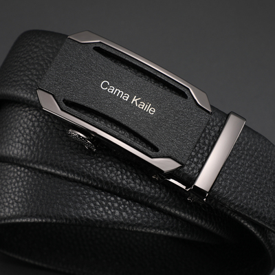 CK皮带男士真皮自动扣裤腰带