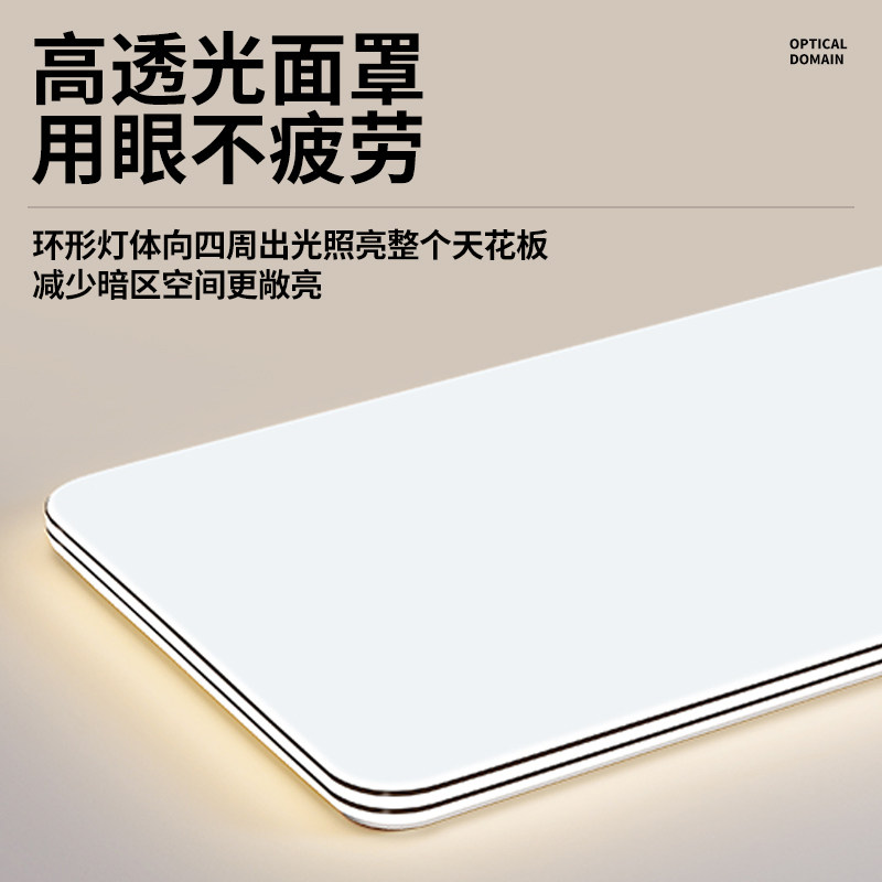 Home Living Room Headlight Ceiling Lamp 2025 New Hall Master Bedroom Modern Simple Atmospheric Office Zhongshan Lamps