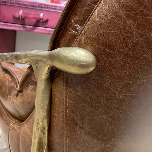 Ретро металлический элитный диван для отдыха для спальни, «сделай сам»