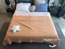 Yazan Seasons Star Gauze Bed Linen Autumn Winter Breathable Pro-Skin Bed Pint Pure Cotton Old Coarse Cloth Can Be Covered With Blankets
