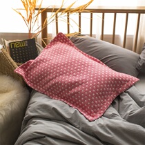 Yazan All-cotton Pillow Towel Breathable Spring Summer New Thickened Towel Small Fresh Gauze Pillow Towel Male and female General tide