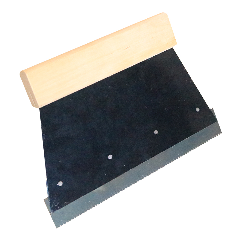 Commercial plastic sawtooth scraper glue scraper Wolf tooth steel tooth scraper Water-based plastic scraper Floor leather scraper glue board