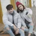 男 冬装 版 lỏng xu hướng đẹp trai dày yêu thích bf Áo khoác cotton nam phong cách Harajuku áo khoác kaki nam Trang phục Couple