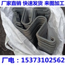 Customized national standard round steel elevator machine room several-digit pipe gallery civil air defense door freight elevator villa building accessories hook embedded parts