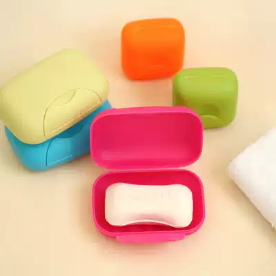 Travel business hotel outdoor creative portable men's and women's toiletries personal cleaning with lid large soap box