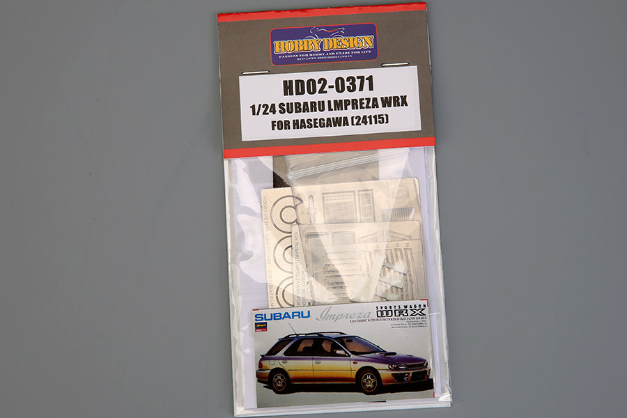 HobbyDesign Model etched sheet 1 24 Subaru Imreza WRX game-length HD02-0371-Taobao