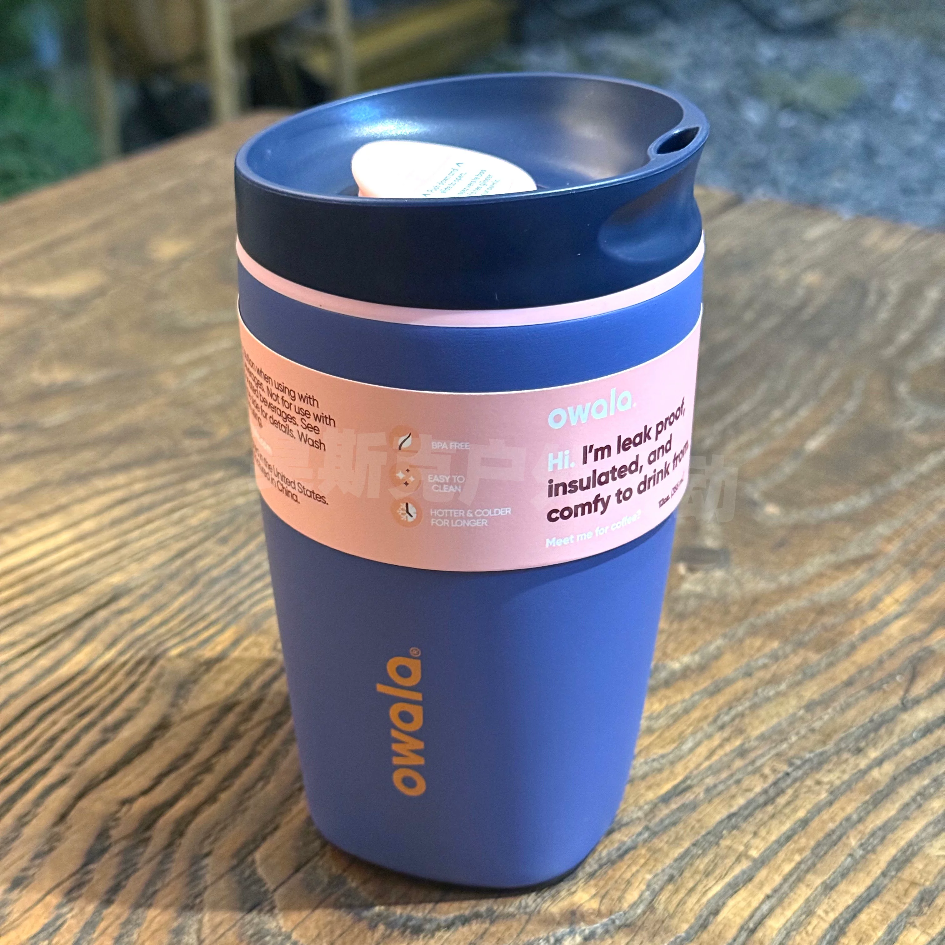 Кружка-термос Owala Smoothsip Slider 12OZ/20OZ, спортивная чашка для воды, кружка для автомобиля, кружка для кофе