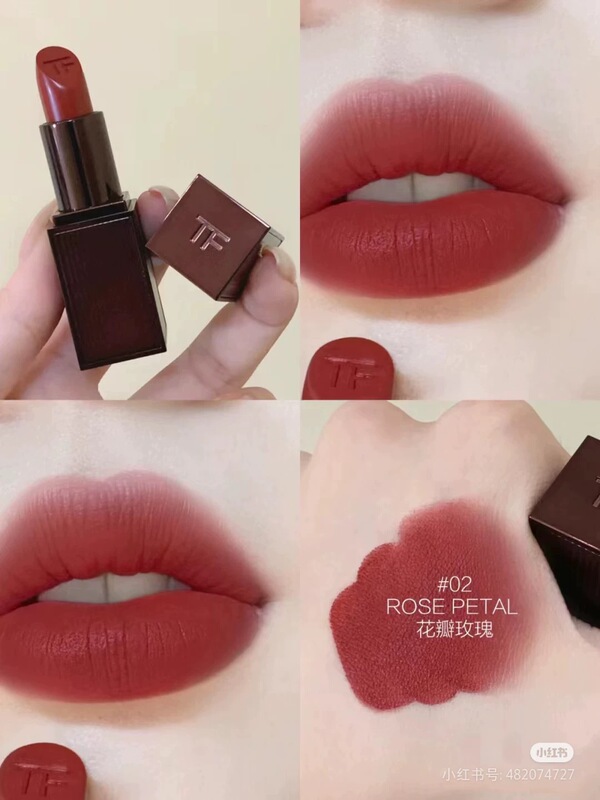 In-Stock Tom Ford Tf Coffee Rose Lipstick 02 Rose Petal, Produced in June 2023 In-Stock Tom Ford Tf Coffee Rose Lipstick 02 Rose Petal, Produced in June 2023