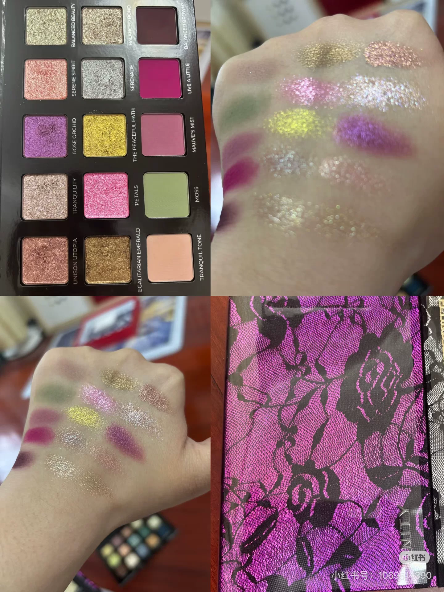 Adept new eye shadow palette Rhnull Minka spot
