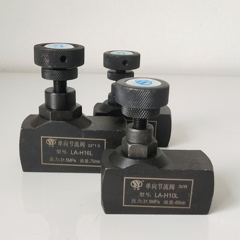 The throttle valve LA-H10L LA-H8L LA-H16L LA-H20L LA-H25L LA-H32L LA-H10B