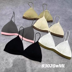 WUXIN Wuxin 83020 Sexy French underwear Thin Seamless Bra Women's Wireless Beautiful Back Triangular Cup Bra