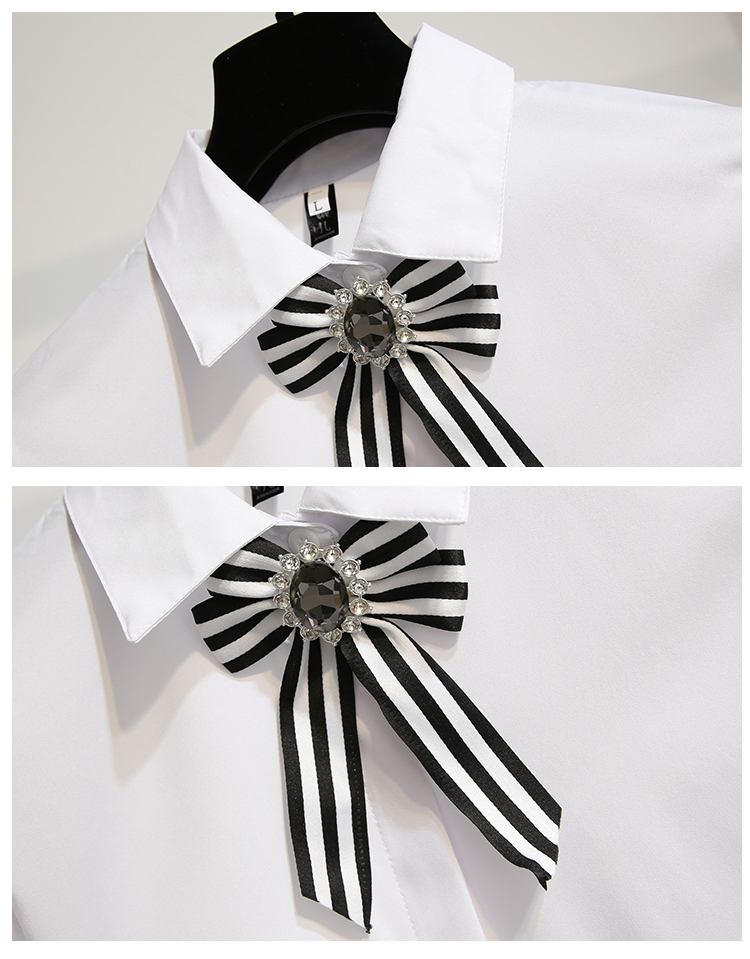 VK旗艦店 韓國風蝴蝶結裝飾百褶套裝長袖裙裝