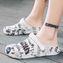 Hong Kong cave shoes men in summer wear bauhead sports anti-slip sandals dual with large-code sandals