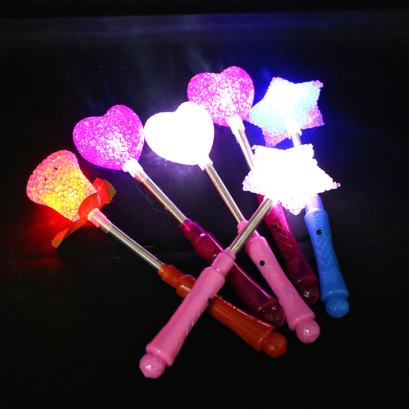 Star stick Particle light Shake stick Shaking head Rose light Flash stick Party fluorescent stick Concert luminous stick Batch production