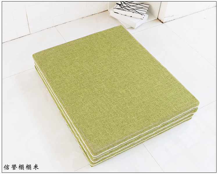 Gấp tatami mat kép mùa hè và mùa đông dừa tiểu mảnh nệm tầng cứng tùy chỉnh rửa 1.2m 1,5m - Nệm nệm giá kho