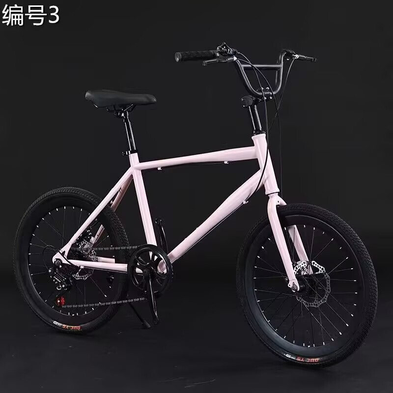 22 Double-Disc Brakes, 7-Speed Shock-Absorbing Front Fork, Straight Handlebars